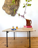 SLAB COCKTAIL TABLE TRAVERTINE