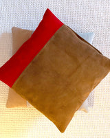 MOLLY FINE SUEDE THROW PILLOW