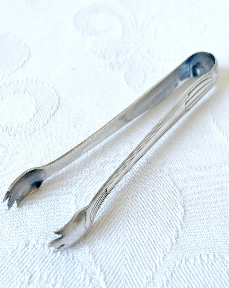 DEVILISH DETAILS STERLING SILVER TONGS