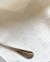 LINEN NAPKINS WHITE SET OF 4