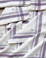 LINEN NAPKINS LILAC SET OF 10