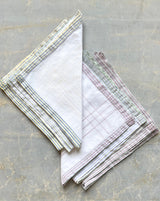 LINEN NAPKINS STRIPES SET OF 6