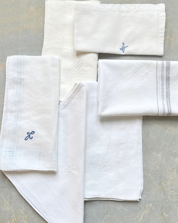 LINEN NAPKINS MIXED SET OF 6